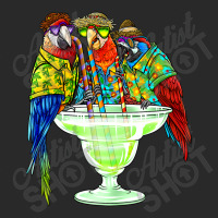 Parrots Drinking Margarita Hawaiian  Vacation Birds Printed Hat | Artistshot