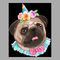 Cute Pug Dog Poster Aesthetic T-shirt | Artistshot