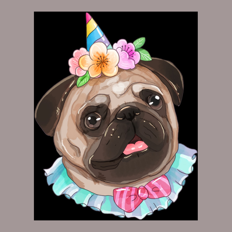 Cute Pug Dog Poster Aesthetic Vintage Short | Artistshot