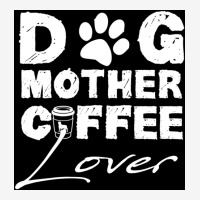 Dog Mother Coffee Lover Poster Vintage Blue Graphic T-shirt | Artistshot