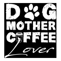 Dog Mother Coffee Lover Poster Vintage Blue Unisex Hoodie | Artistshot