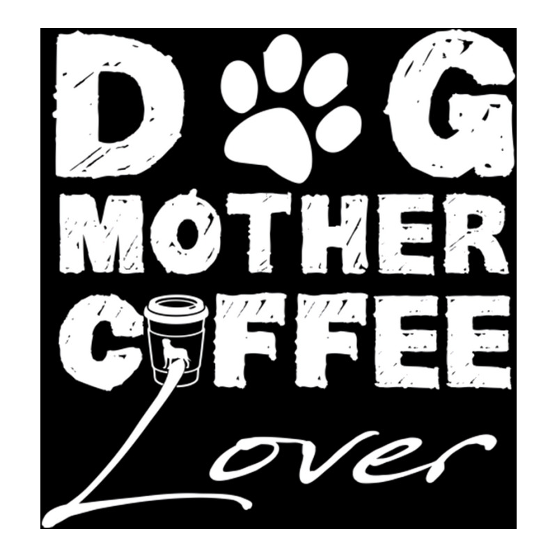 Dog Mother Coffee Lover Poster Vintage Blue Unisex Hoodie | Artistshot