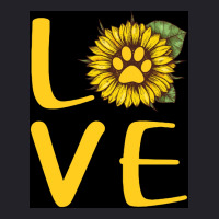 Dog Love Sunflower Poster Love Unisex Sherpa-lined Denim Jacket | Artistshot