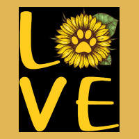 Dog Love Sunflower Poster Love Vintage Hoodie And Short Set | Artistshot