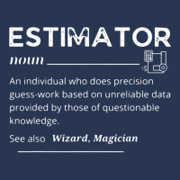 Estimator Definition, Funny Quote Job Titles For Men Women Ladies Denim Jacket | Artistshot