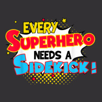 Kids Every Superhero Needs A Sidekick Brother Sister Vintage Short | Artistshot