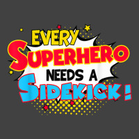 Kids Every Superhero Needs A Sidekick Brother Sister Vintage T-shirt | Artistshot