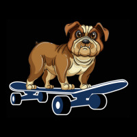 Funny French Bulldog Skateboarding Puppy Gift Poster Retro Pocket T-shirt | Artistshot