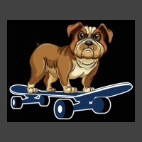 Funny French Bulldog Skateboarding Puppy Gift Poster Retro Vintage T-shirt | Artistshot