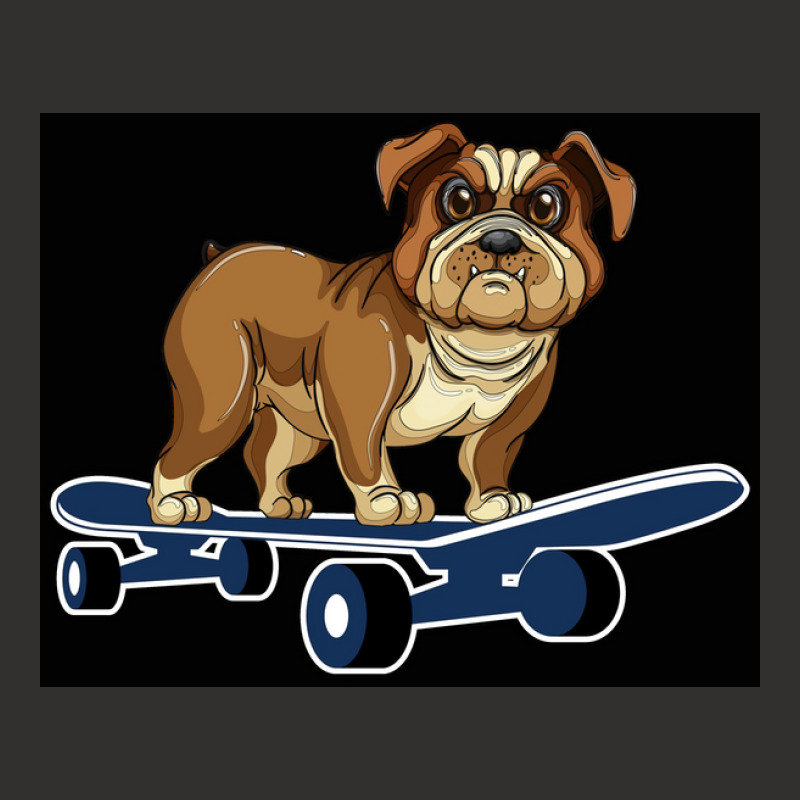 Funny French Bulldog Skateboarding Puppy Gift Poster Retro Champion Hoodie | Artistshot