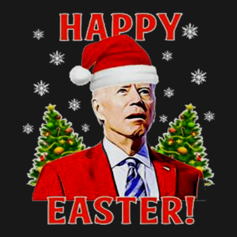 Funny Joe Biden Confused Happy Easter   Aesthetic Flannel Shirt | Artistshot