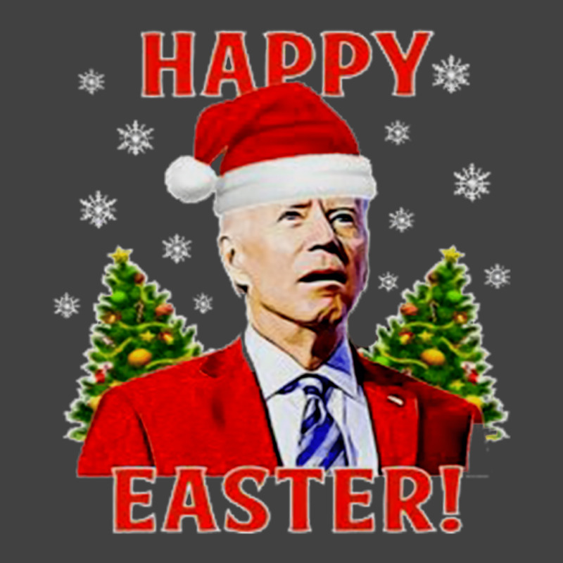 Funny Joe Biden Confused Happy Easter   Aesthetic Vintage T-shirt | Artistshot