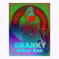 Foulmouthed Skanky Alley Cat By Nuancehoe Poster Girl Tank Top | Artistshot