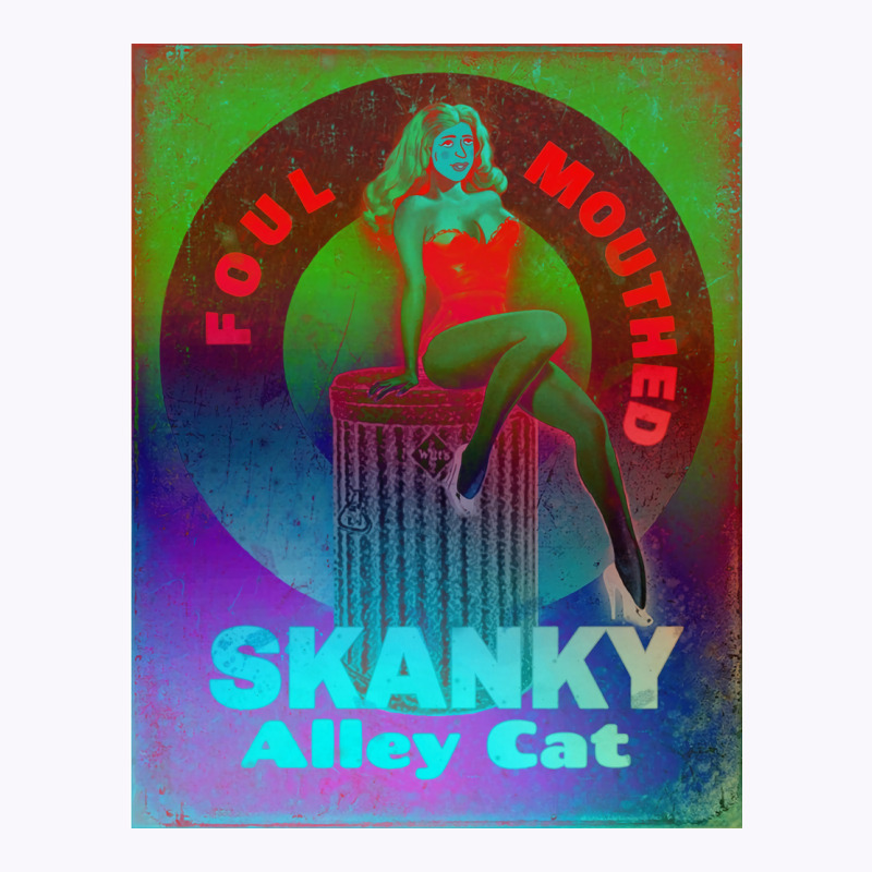 Foulmouthed Skanky Alley Cat By Nuancehoe Poster Girl Tank Top | Artistshot