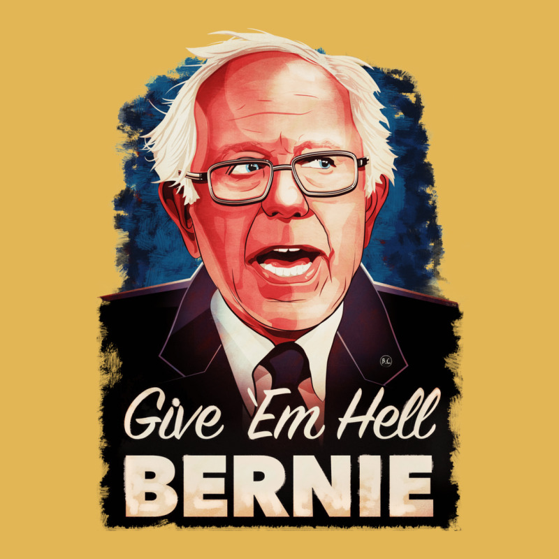 Give Em Hell Bernie   80s Vintage Hoodie And Short Set | Artistshot