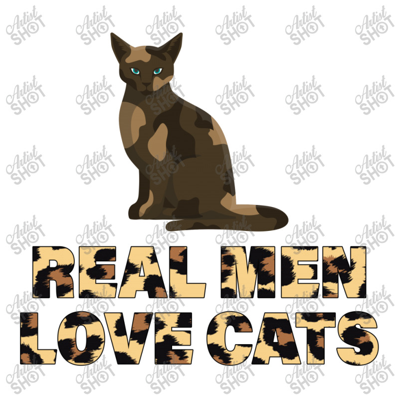 Real Men Love Cats Men's 3/4 Sleeve Pajama Set | Artistshot