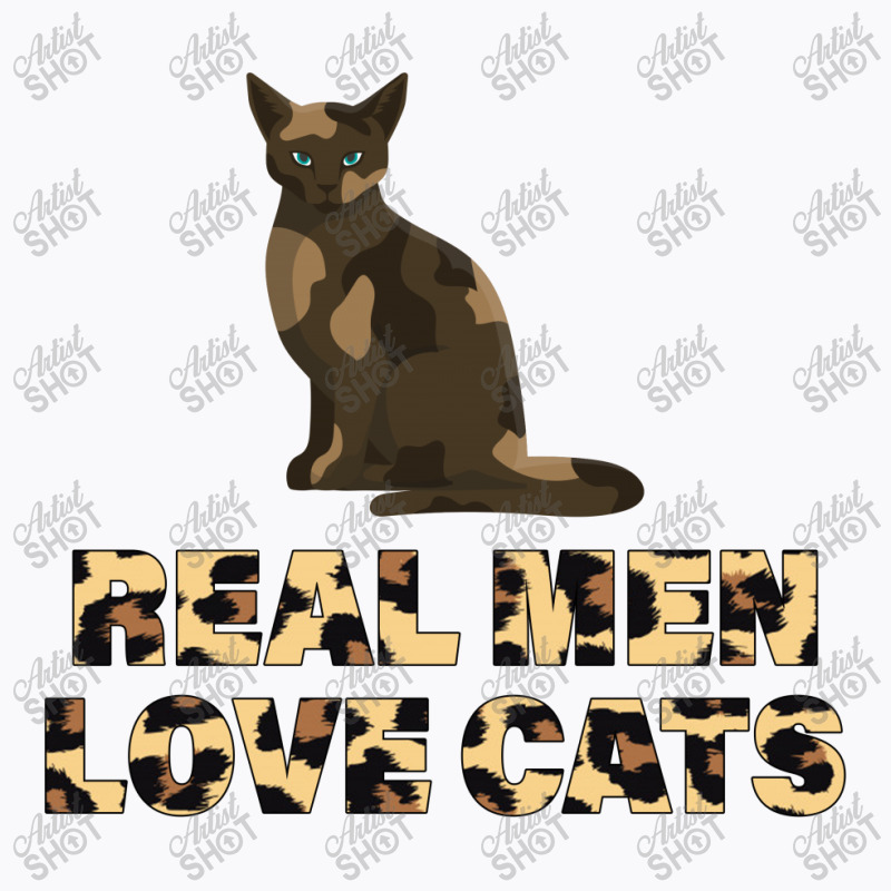 Real Men Love Cats T-shirt | Artistshot