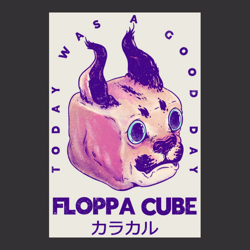 Floppa Cube Today Was A Good Day Flop Flop Happy Floppa Friday Racist Vintage Short | Artistshot