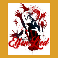 Elfen Lied Poster Yellow (1) T-shirt | Artistshot