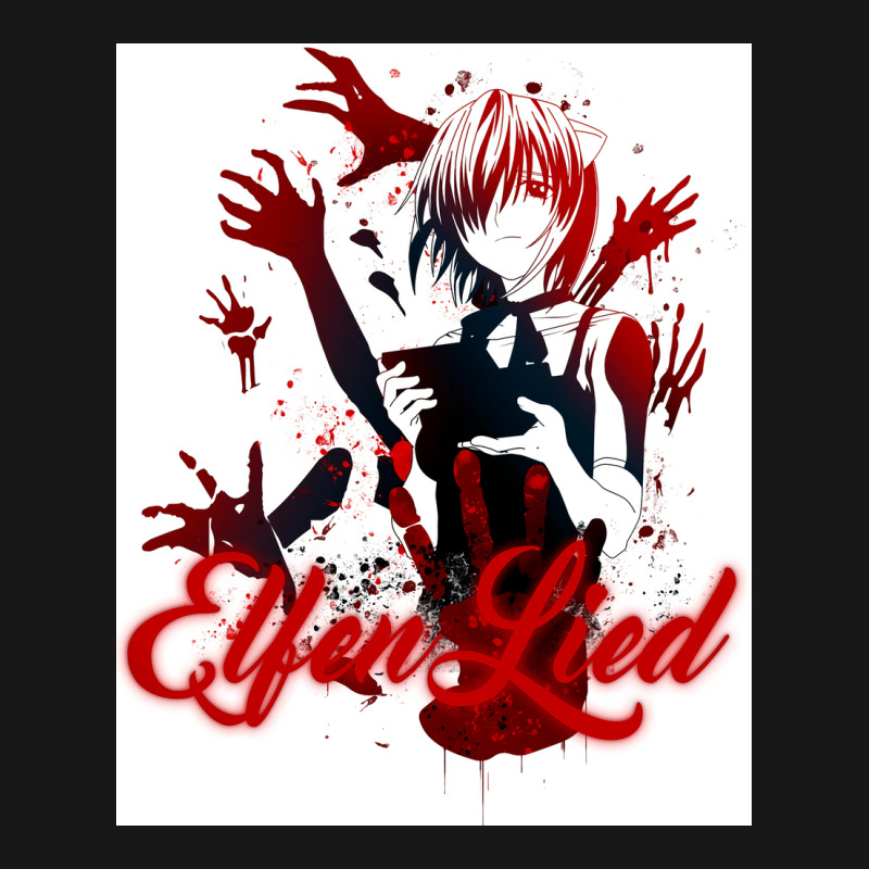 Elfen Lied Poster Yellow (1) Flannel Shirt | Artistshot