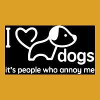 I Love Dogs Itx27s People Who Annoy Me Poster Hippie T-shirt | Artistshot