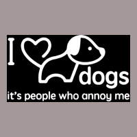 I Love Dogs Itx27s People Who Annoy Me Poster Hippie Vintage Short | Artistshot