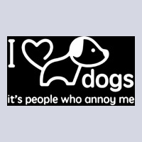 I Love Dogs Itx27s People Who Annoy Me Poster Hippie Fleece Short | Artistshot