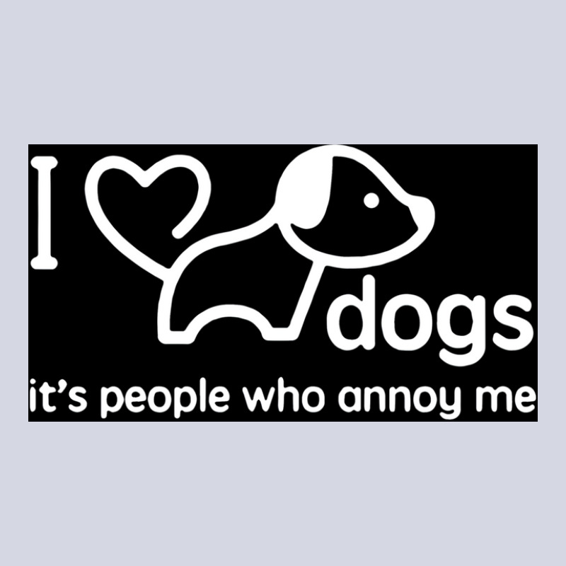 I Love Dogs Itx27s People Who Annoy Me Poster Hippie Fleece Short | Artistshot