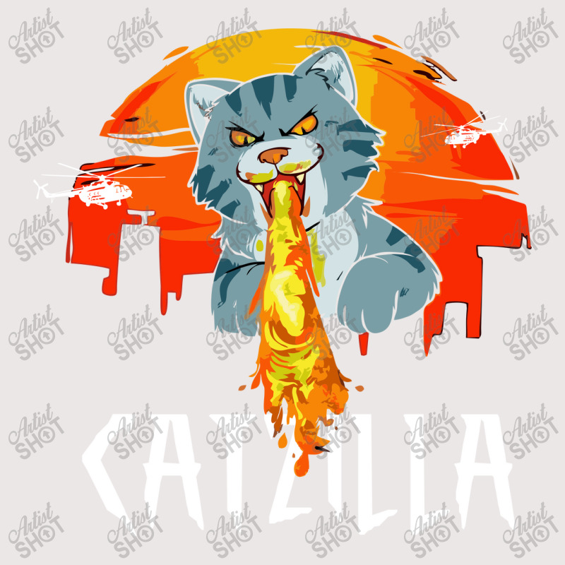 Catzilla Pocket T-shirt | Artistshot