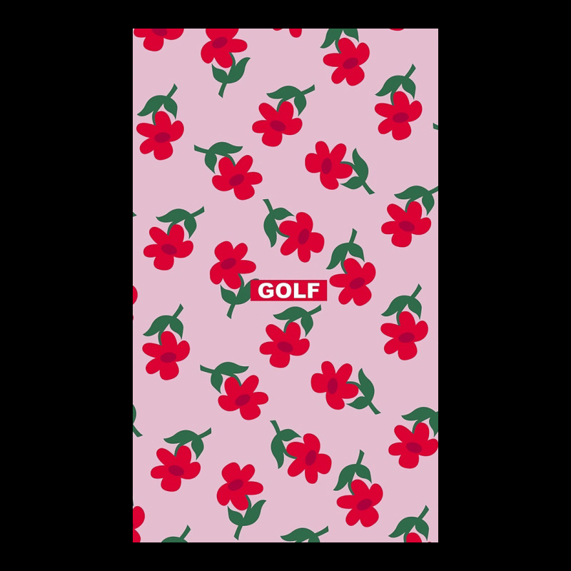 Flowers Golf Tyler The Creator Poster Retro (1) Men's Long Sleeve Pajama Set | Artistshot