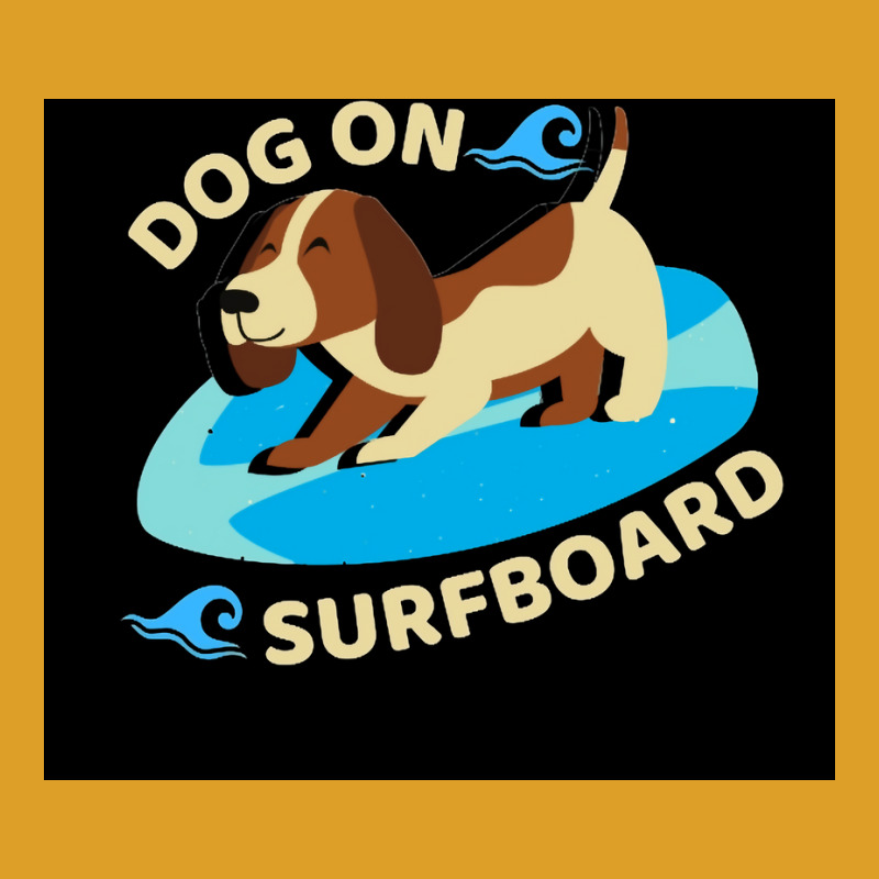 Happy Dog On Surfboard Wave Throw Pillow Tshirt Poster Humor T-shirt | Artistshot