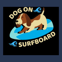 Happy Dog On Surfboard Wave Throw Pillow Tshirt Poster Humor Men Denim Jacket | Artistshot