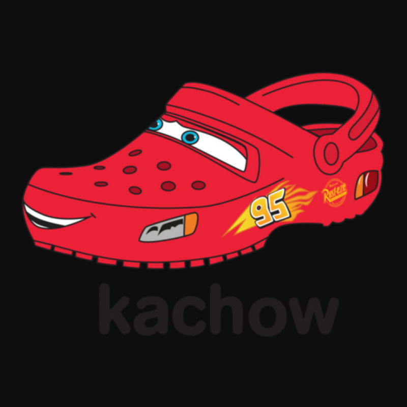 Lightning Mcqueen Croc Sticker Crop Top by EvanWayneCofer | Artistshot