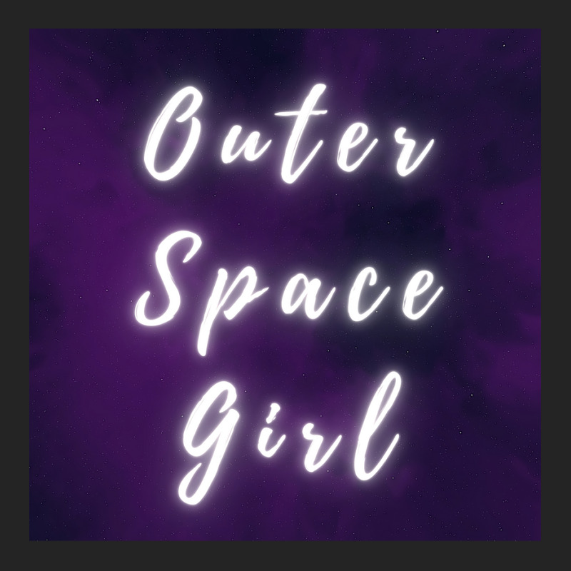 Outer Space Girl Purple V3 Poster 80s 3/4 Sleeve Shirt | Artistshot