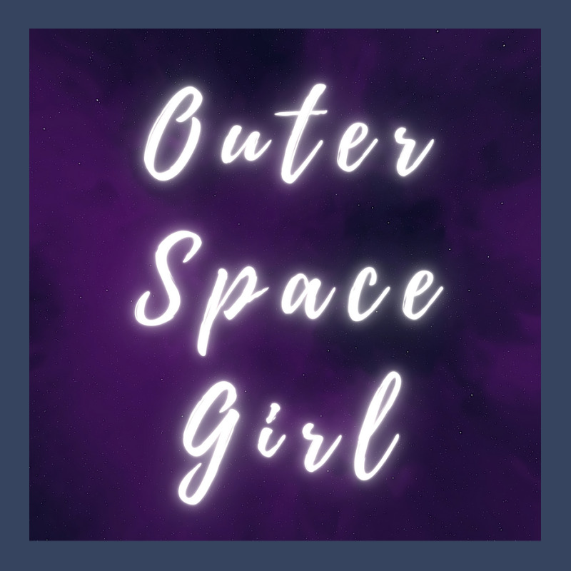 Outer Space Girl Purple V3 Poster 80s Exclusive T-shirt | Artistshot