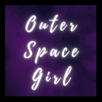 Outer Space Girl Purple V3 Poster 80s Fleece Short | Artistshot