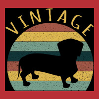 Silhouette Of A Dog Design Retro Colors Pet Lover Poster Hipster T-shirt | Artistshot