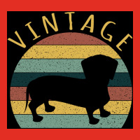 Silhouette Of A Dog Design Retro Colors Pet Lover Poster Hipster Graphic T-shirt | Artistshot