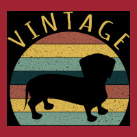 Silhouette Of A Dog Design Retro Colors Pet Lover Poster Hipster Long Sleeve Shirts | Artistshot