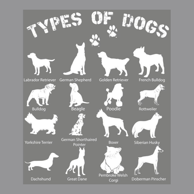 Types Of Dogs Biology Black Tshirt Poster Yellow 3/4 Sleeve Shirt by khenethiesj | Artistshot