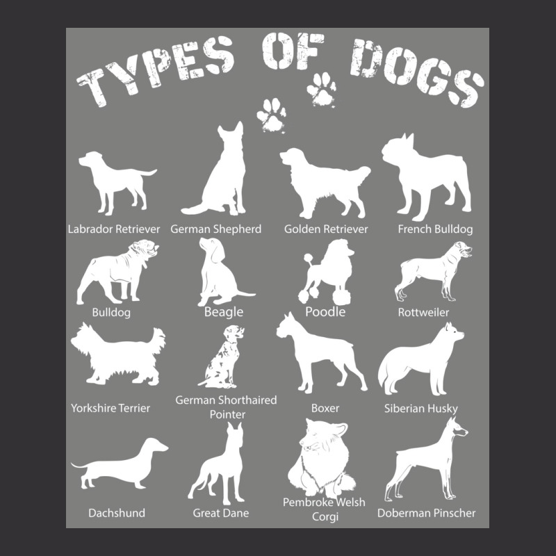 Types Of Dogs Biology Black Tshirt Poster Yellow Vintage Hoodie by khenethiesj | Artistshot