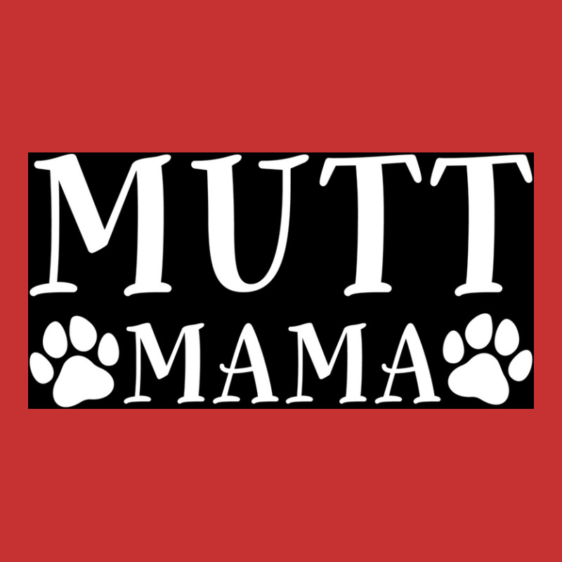 Mutt Mama Rescue Dog Poster Stars V-Neck Tee by bebbahctinb | Artistshot