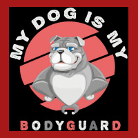 My Dog Is My Bodyguard Funny Gift For Dogs Lover Poster Green Unisex Jogger | Artistshot