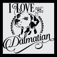 I Love My Dalmatian Dog Lovers Poster Aesthetic Adjustable Cap | Artistshot