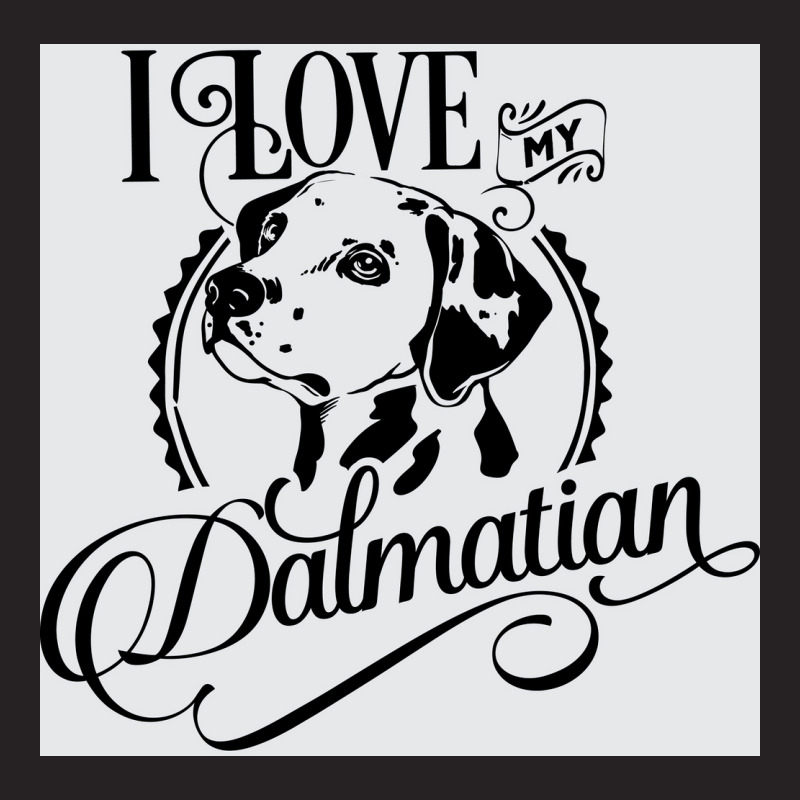 I Love My Dalmatian Dog Lovers Poster Aesthetic Vintage Cap by allaxcharded | Artistshot