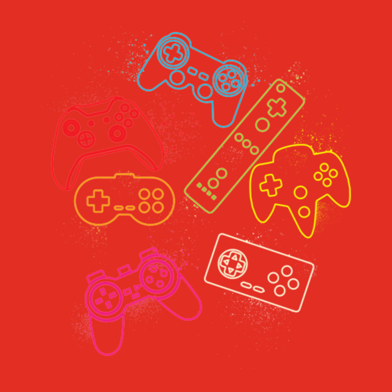 Retro Game Controller Collage Video Gamer Design Classic Tshirt Quote Graphic T-shirt | Artistshot