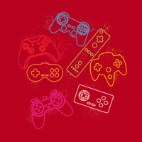 Retro Game Controller Collage Video Gamer Design Classic Tshirt Quote Classic T-shirt | Artistshot