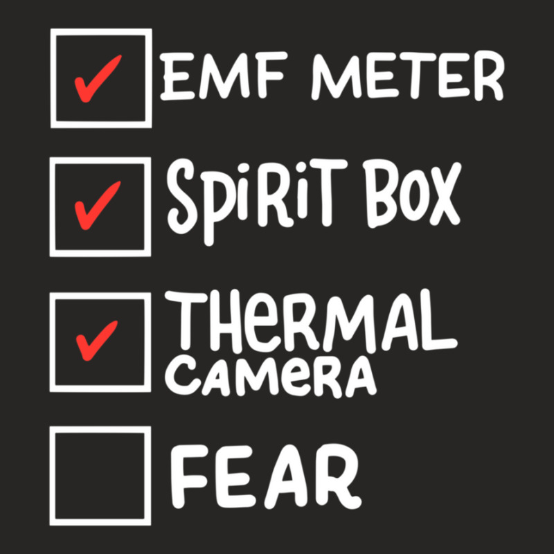 Ghost Hunting Paranormal Investigator Emf Meter Phasmophobia Ladies Fitted T-Shirt by ReenaKonicek | Artistshot