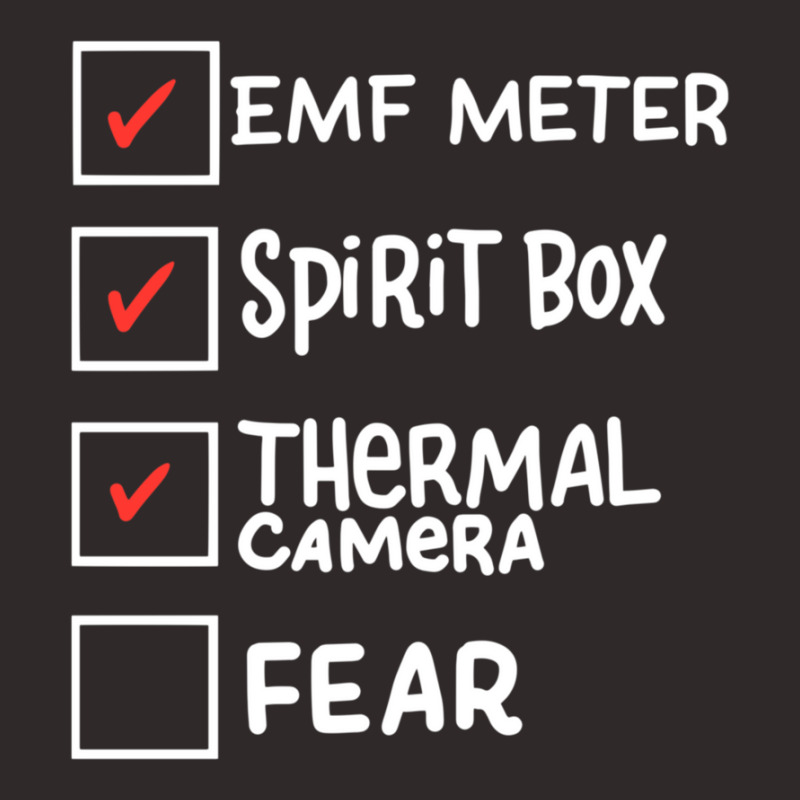 Ghost Hunting Paranormal Investigator Emf Meter Phasmophobia Racerback Tank by ReenaKonicek | Artistshot