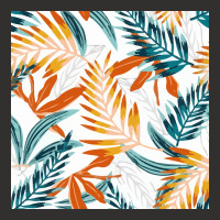 Trend Seamless Pattern Bright Tropical Leaves Plants  Nature Champion Hoodie | Artistshot